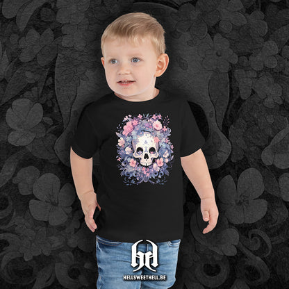 Squelette floral v2 - T-shirt enfant