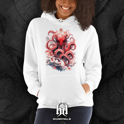 Japanese Octopus - Hooded Sweatshirt Hoodie