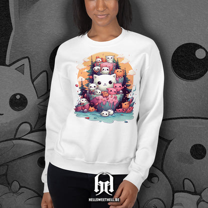 Kawaii Cats - Unisex Sweatshirt