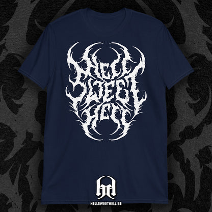 Hell Sweet Hell Logo White - Unisex T-Shirt