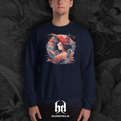 Geisha Japan v1 - Unisex Sweatshirt