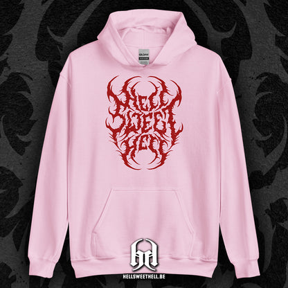 Hell Sweet Hell Logo Red - Unisex Hooded Sweatshirt Hoodie