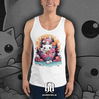 Kawaii Cats - Unisex Tank Top