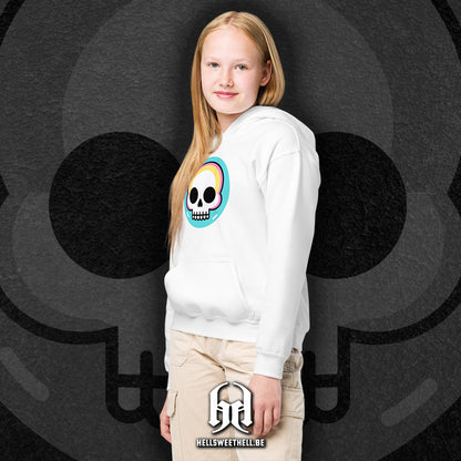 Mignon Squelette coloré - Sweat à capuche hoodie pour enfants et adolescents