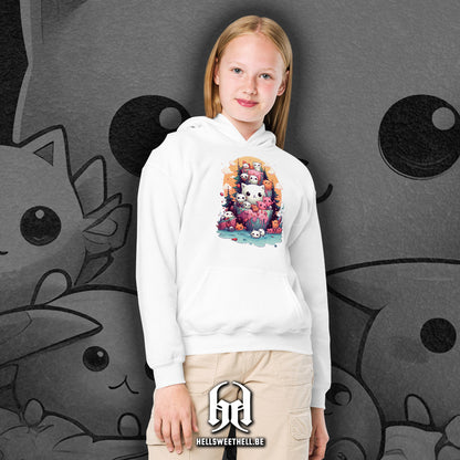 Chats Kawaii - Sweat à capuche hoodie pour enfants et adolescents
