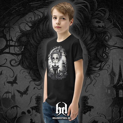 La jeune fille aux grands yeux - T-shirt unisexe enfants et adolescents