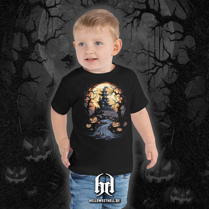Château hanté Halloween - T-shirt enfants