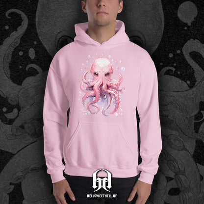 Cute Little Colorful Octopus - Hooded Sweatshirt Hoodie