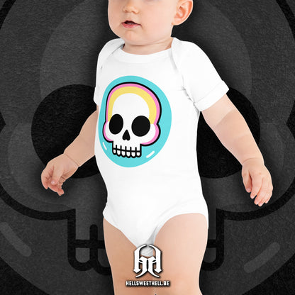 Mignon Squelette coloré - Body à manches courtes bébé et enfant