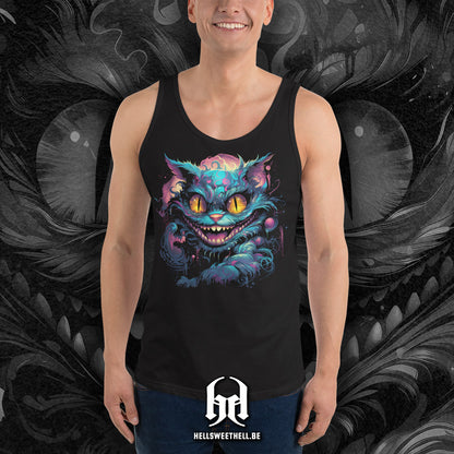 Cheshire Cat Alice in Wonderland - Unisex Tank Top