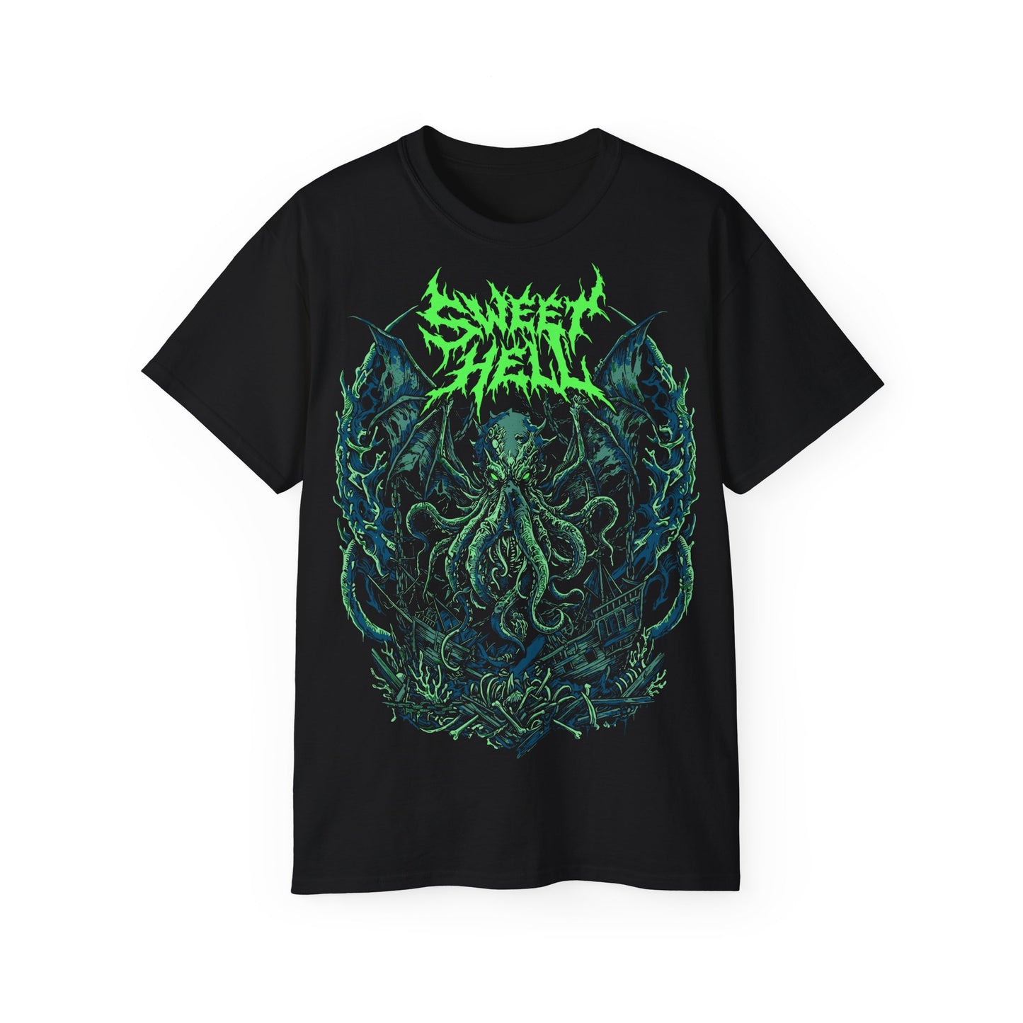 Kraken Lovecraft - T-shirt unisexe