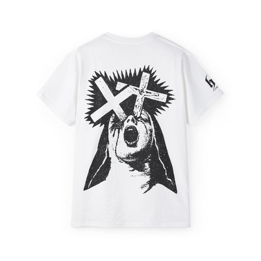 Screaming Nun Graphisme Horror Underground - T-shirt unisexe