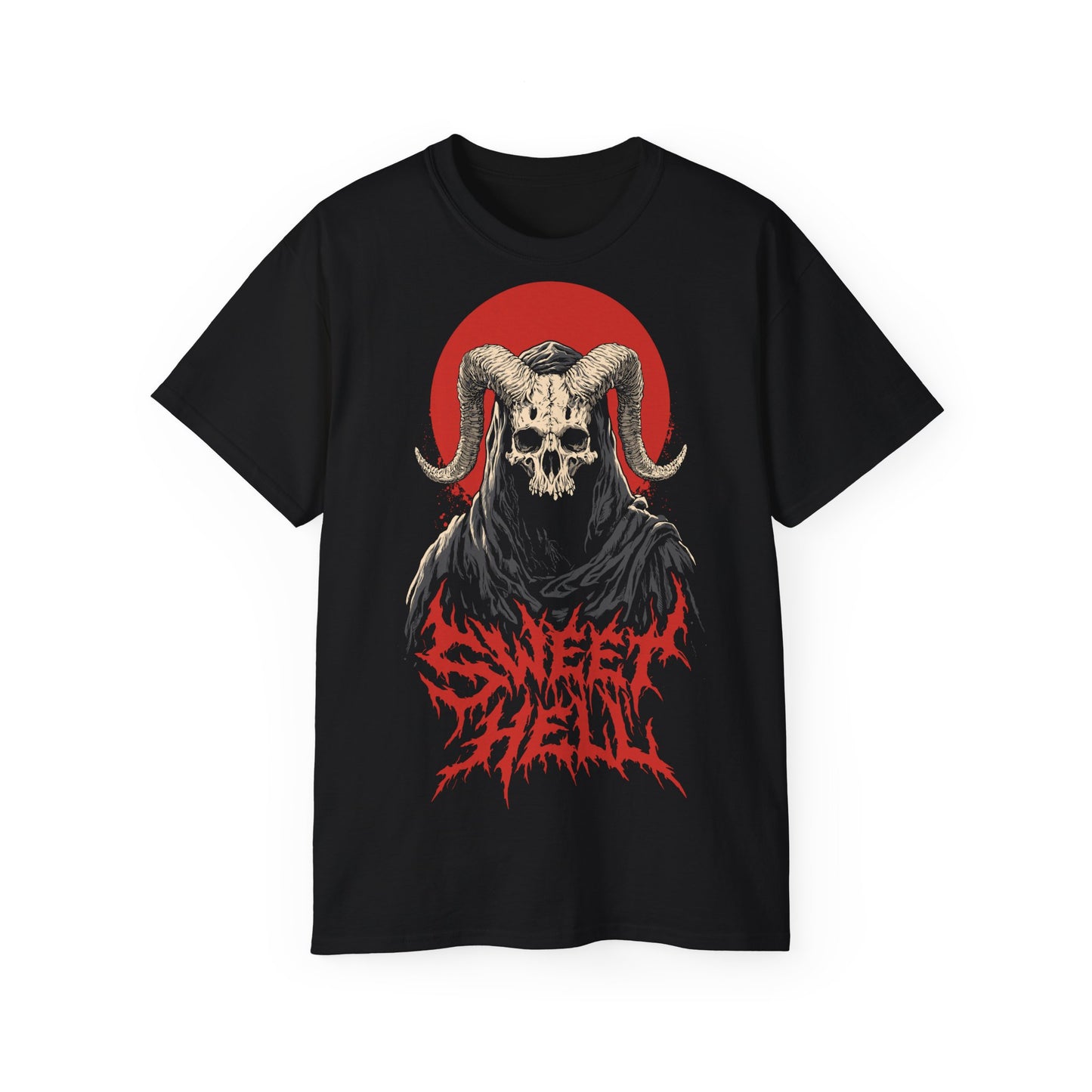 Infernal Priest & Red Moon Dark Art Underground - Unisex T-shirt