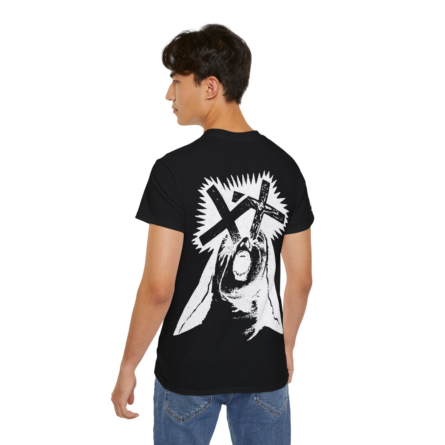 Screaming Nun Graphisme Horror Underground - T-shirt unisexe