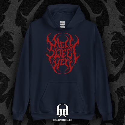 Hell Sweet Hell Logo Red - Unisex Hooded Sweatshirt Hoodie