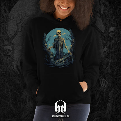 Skeleton in the Woods - Unisex Hoodie Sweatshirt