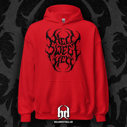 Hell Sweet Hell Logo Black - Unisex Hooded Sweatshirt Hoodie
