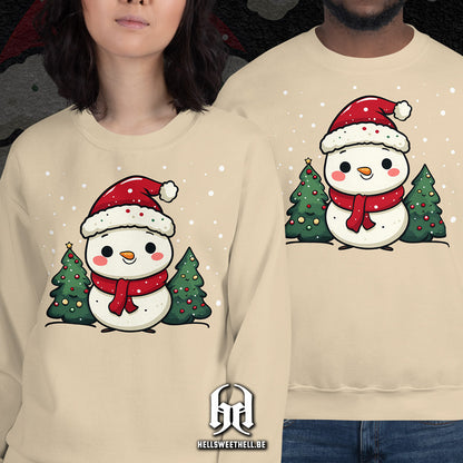 Draw me a snowman - Adult Christmas sweater