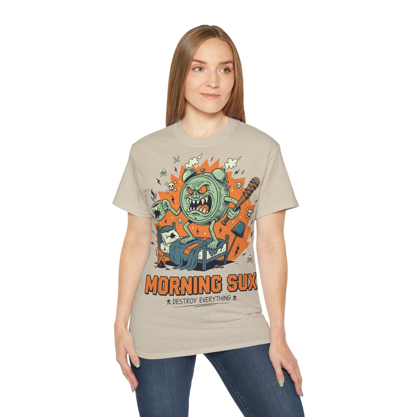 Morning Sux – Vernietig alles - Unisex T-shirt