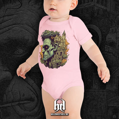 Le Monstre de Frankenstein - Body à manches courtes bébé et enfant