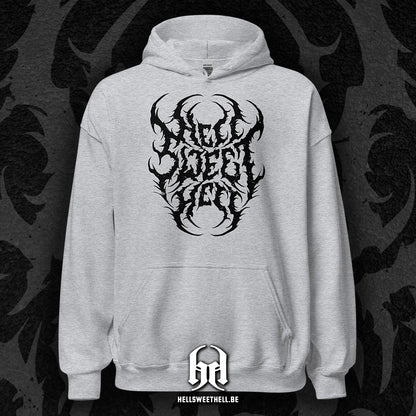 Hell Sweet Hell Logo Black - Unisex Hooded Sweatshirt Hoodie