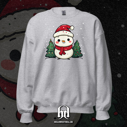 Draw me a snowman - Adult Christmas sweater