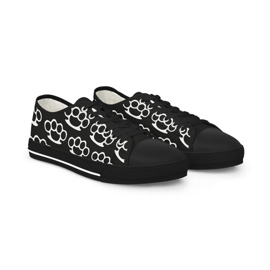 Poing Américain - Baskets basses HOMME (noir ou blanc)