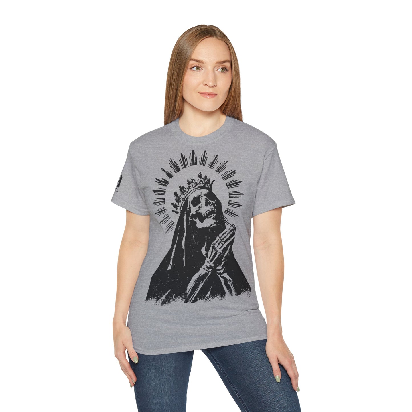 Santa Muerte Sainte Vierge Crâne - T-shirt unisexe