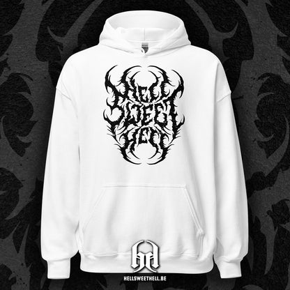 Hell Sweet Hell Logo Black - Unisex Hooded Sweatshirt Hoodie