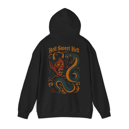 Oni & Serpent - Hoodie unisexe