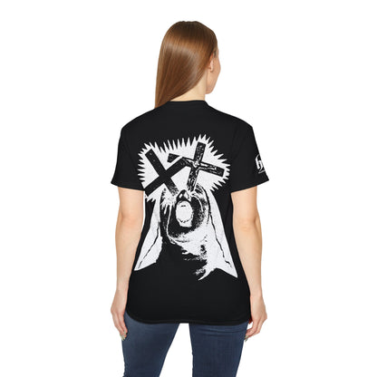 Screaming Nun Graphisme Horror Underground - T-shirt unisexe