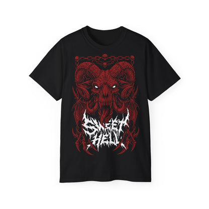 Baphomet Death Metal  Dark Artwork - T-shirt unisexe