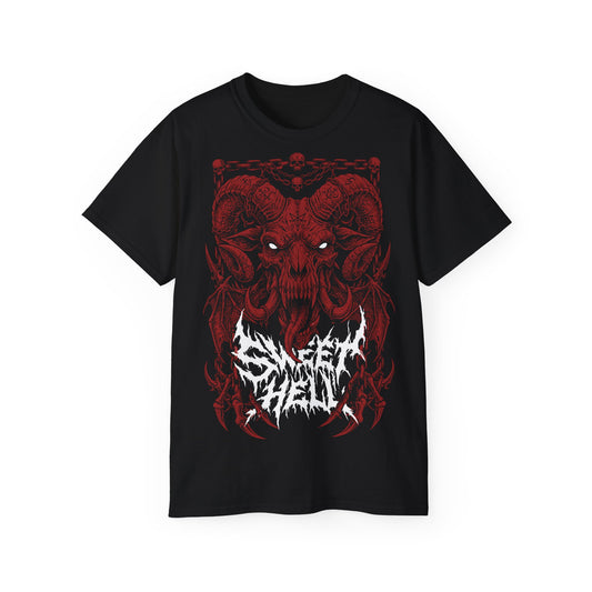 Baphomet Death Metal  Dark Artwork - T-shirt unisexe