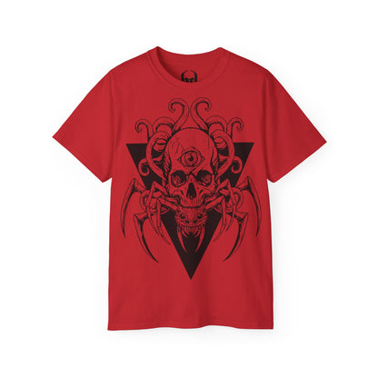 Arachno-Skull Lovecraft - T-shirt unisexe