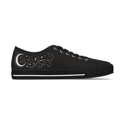 Moonlight - WOMEN'S low-top sneakers (black or white)