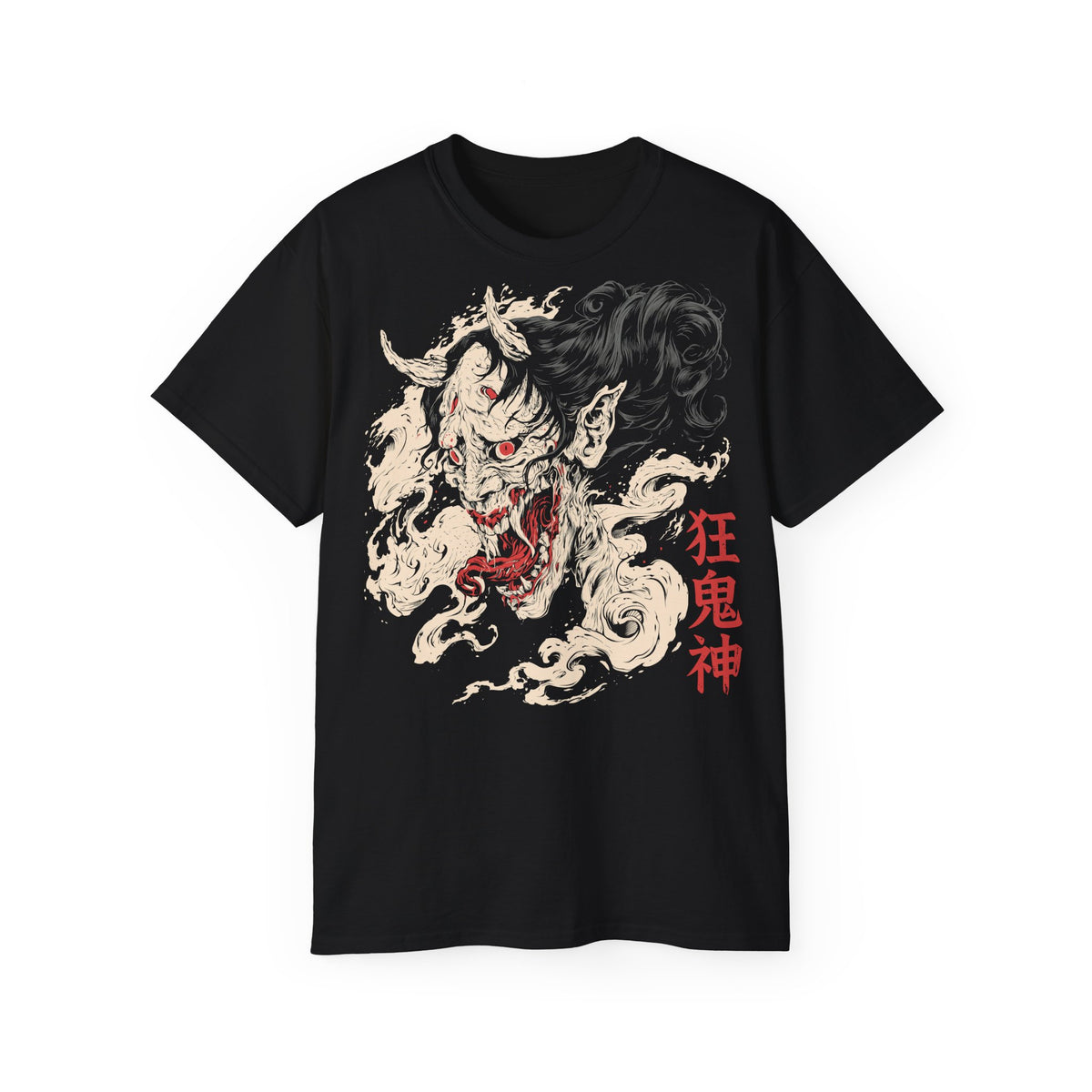 狂鬼神 Kyōkishin Oni & Dieu Démon - T-shirt unisexe