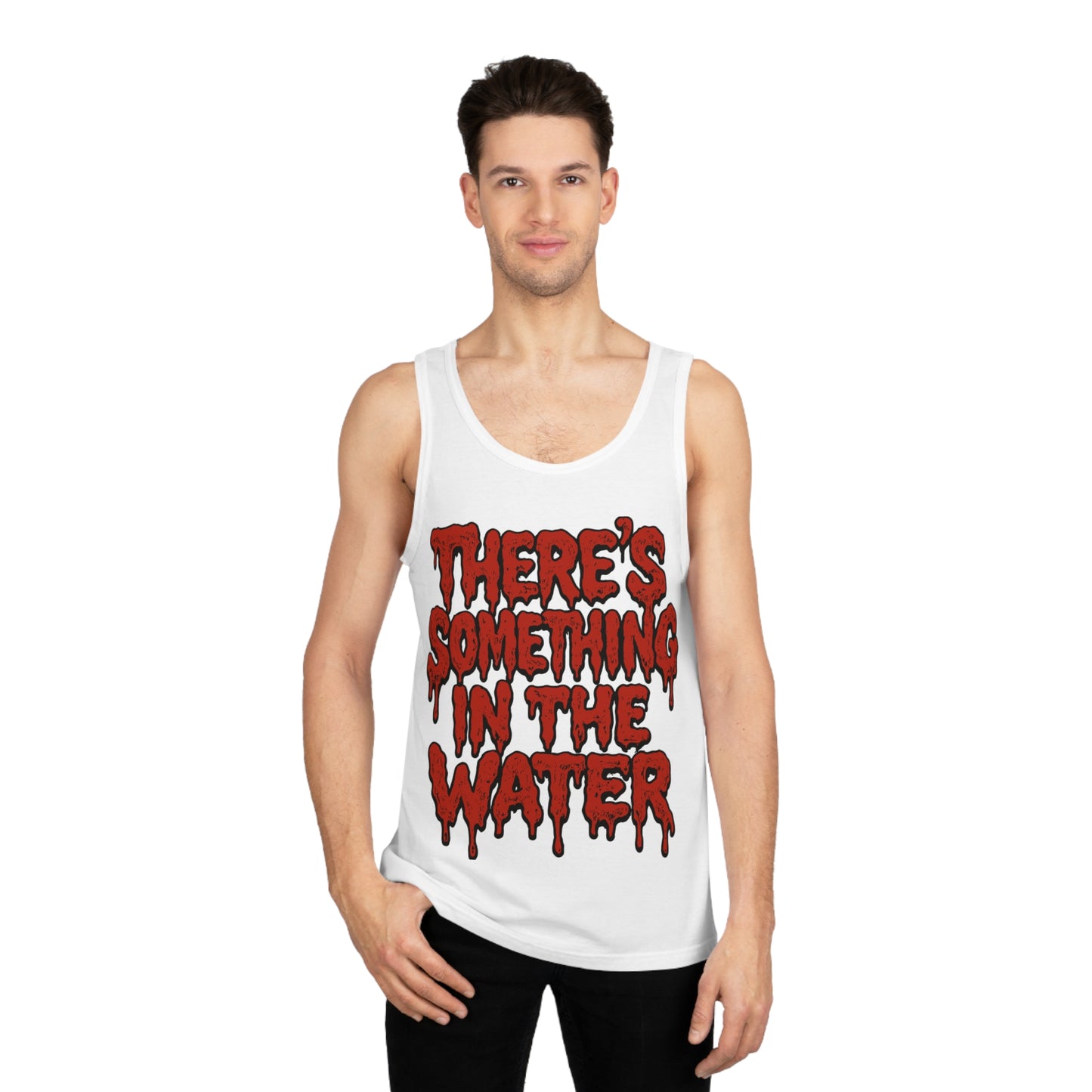 There's something in the water - Unisex tank top