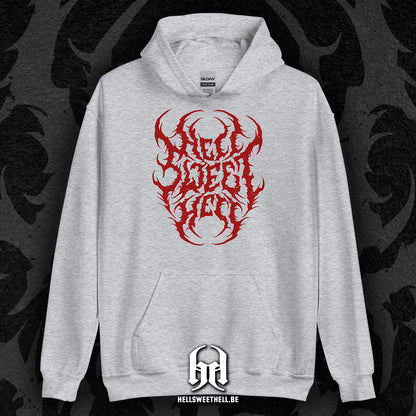 Hell Sweet Hell Logo Red - Unisex Hooded Sweatshirt Hoodie