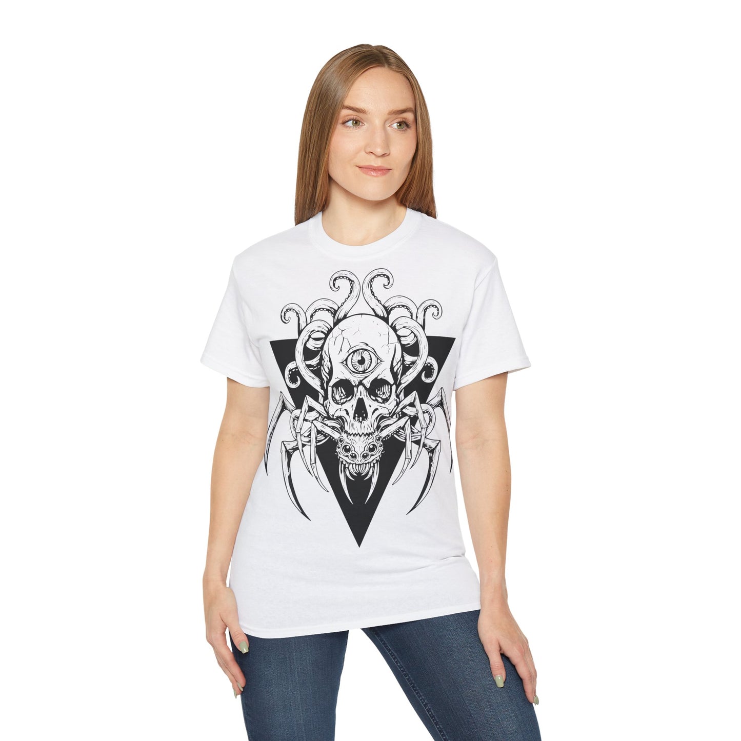 Arachno-Skull Lovecraft - T-shirt unisexe