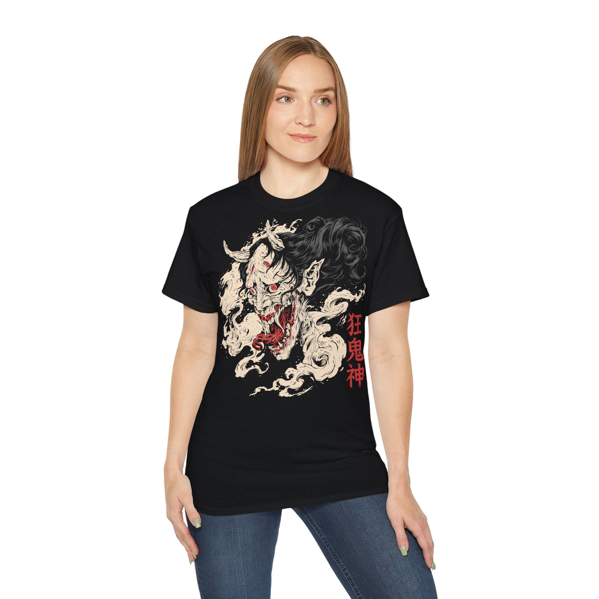 狂鬼神 Kyōkishin Oni & Dieu Démon - T-shirt unisexe