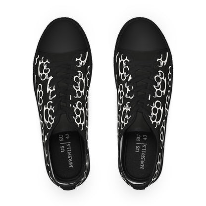 Poing Américain - Baskets basses HOMME (noir ou blanc)