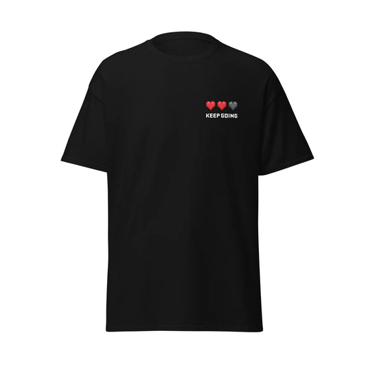 Pixel Art Barre de Vie Keep Going - T-shirt unisexe