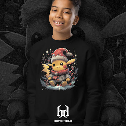 Pikachu - Pull de Noël enfant et adolescents