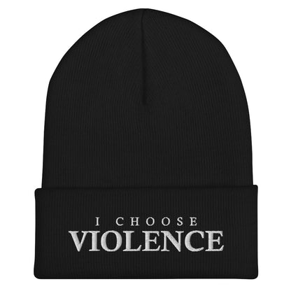 Je choisis la violence - Bonnet à Revers