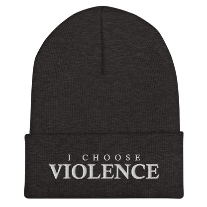 Je choisis la violence - Bonnet à Revers