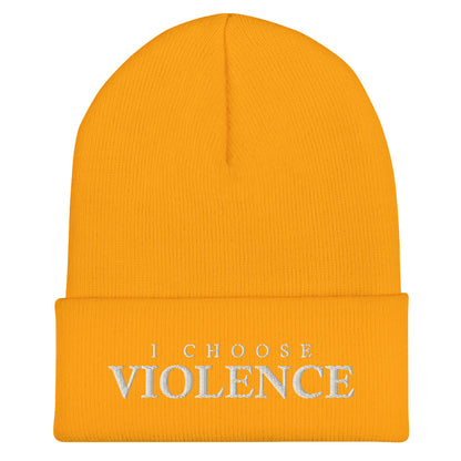 Je choisis la violence - Bonnet à Revers