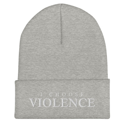 Je choisis la violence - Bonnet à Revers