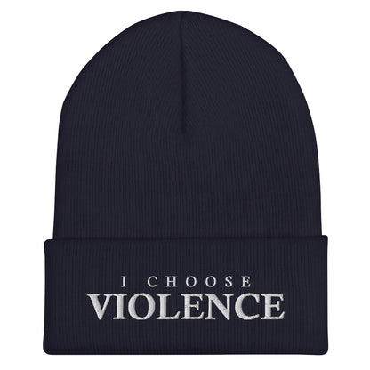 Je choisis la violence - Bonnet à Revers