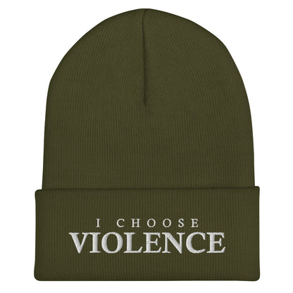 Je choisis la violence - Bonnet à Revers
