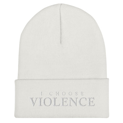 Je choisis la violence - Bonnet à Revers